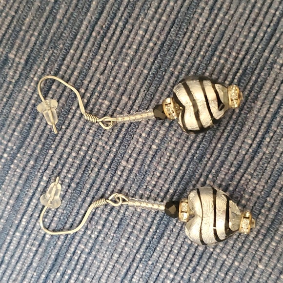 NIB ANTICA MURRINA Venetian Glass Necklace & Earrings - Picture 2 of 9